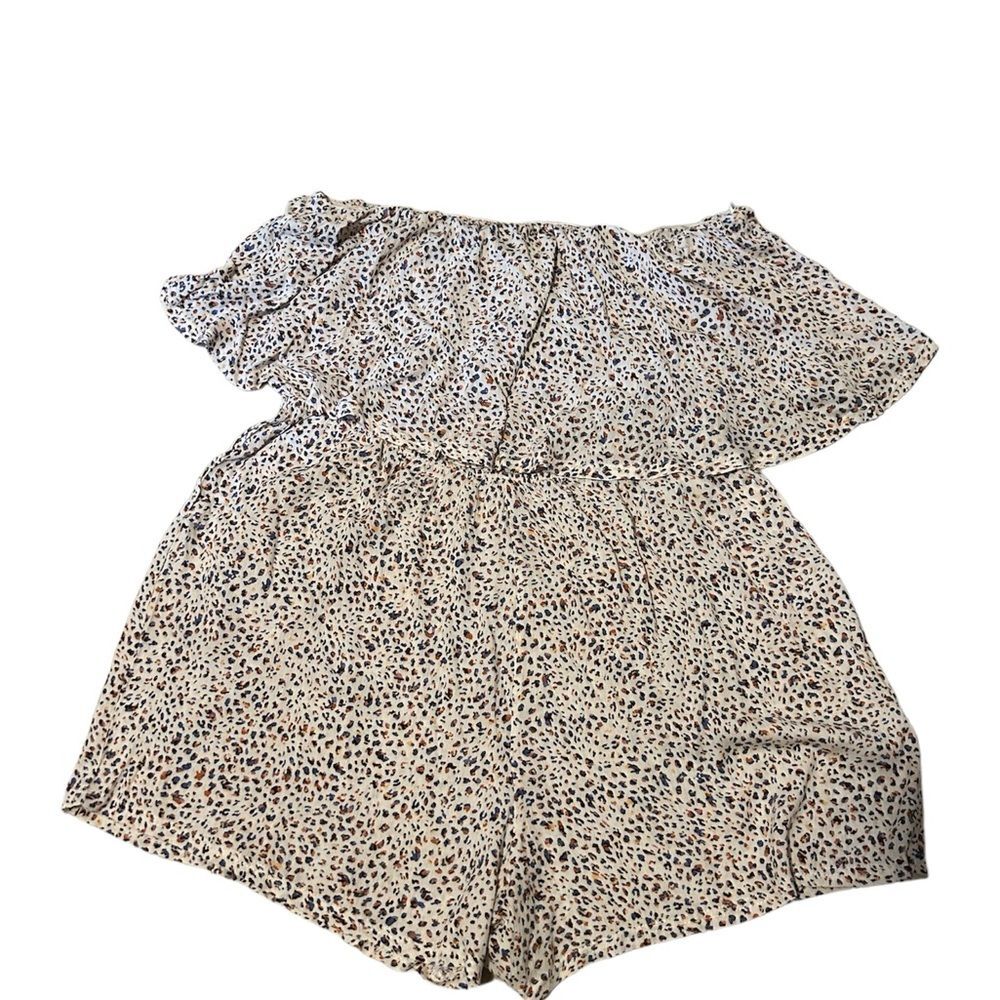 NWT Davi & Dani Strapless Shorts Romper Pockets Plus Size 2XL - Picture 3 of 5